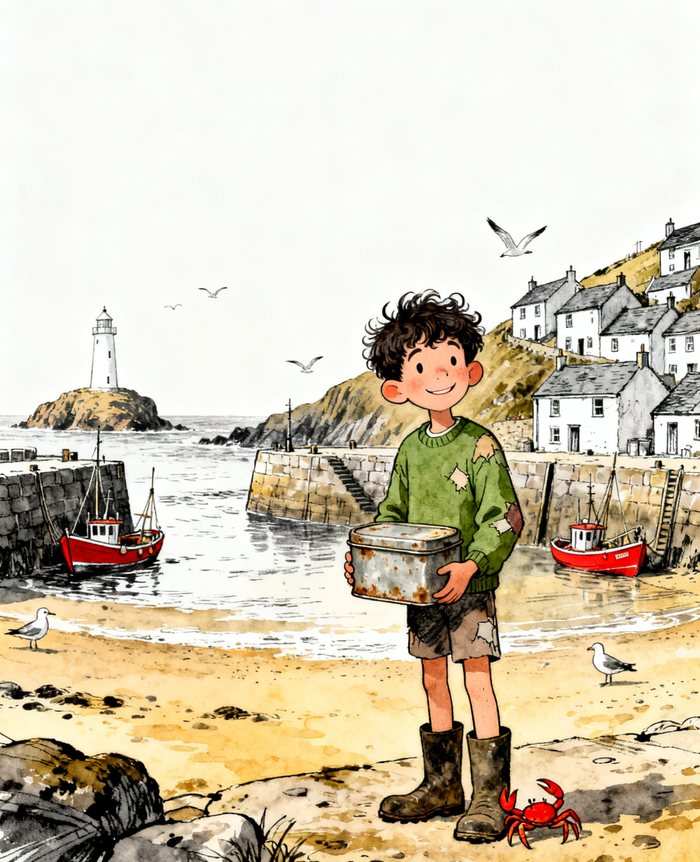 Polperran Adventures chapter book cover