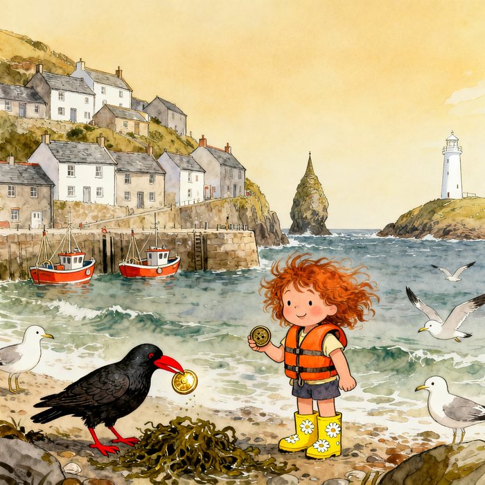 Little Polperran toddler picture book cover