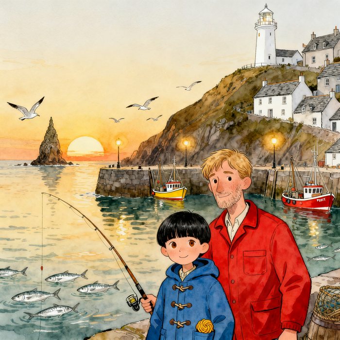 Polperran Tales picture book cover
